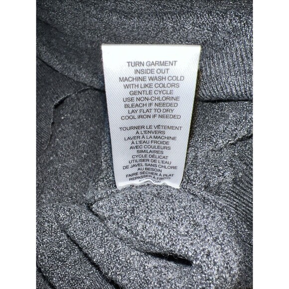 Tahari Polo Sweater Wool Blend Mens Medium Collared Knit Gray Preppy Casual NWT - Picture 11 of 16